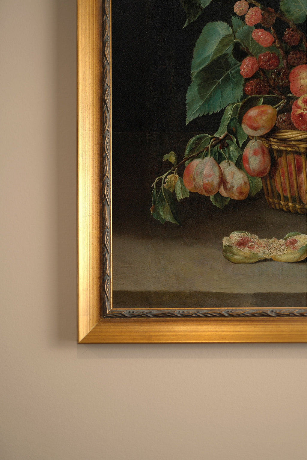 Nectar of the Earth, Vintage Gold Frame