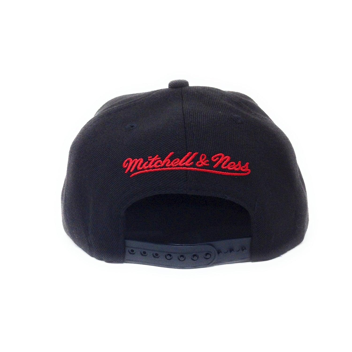 Mitchell and Ness Toronto Raptors Retro Logo Red/Purple/Black Snapback Hat