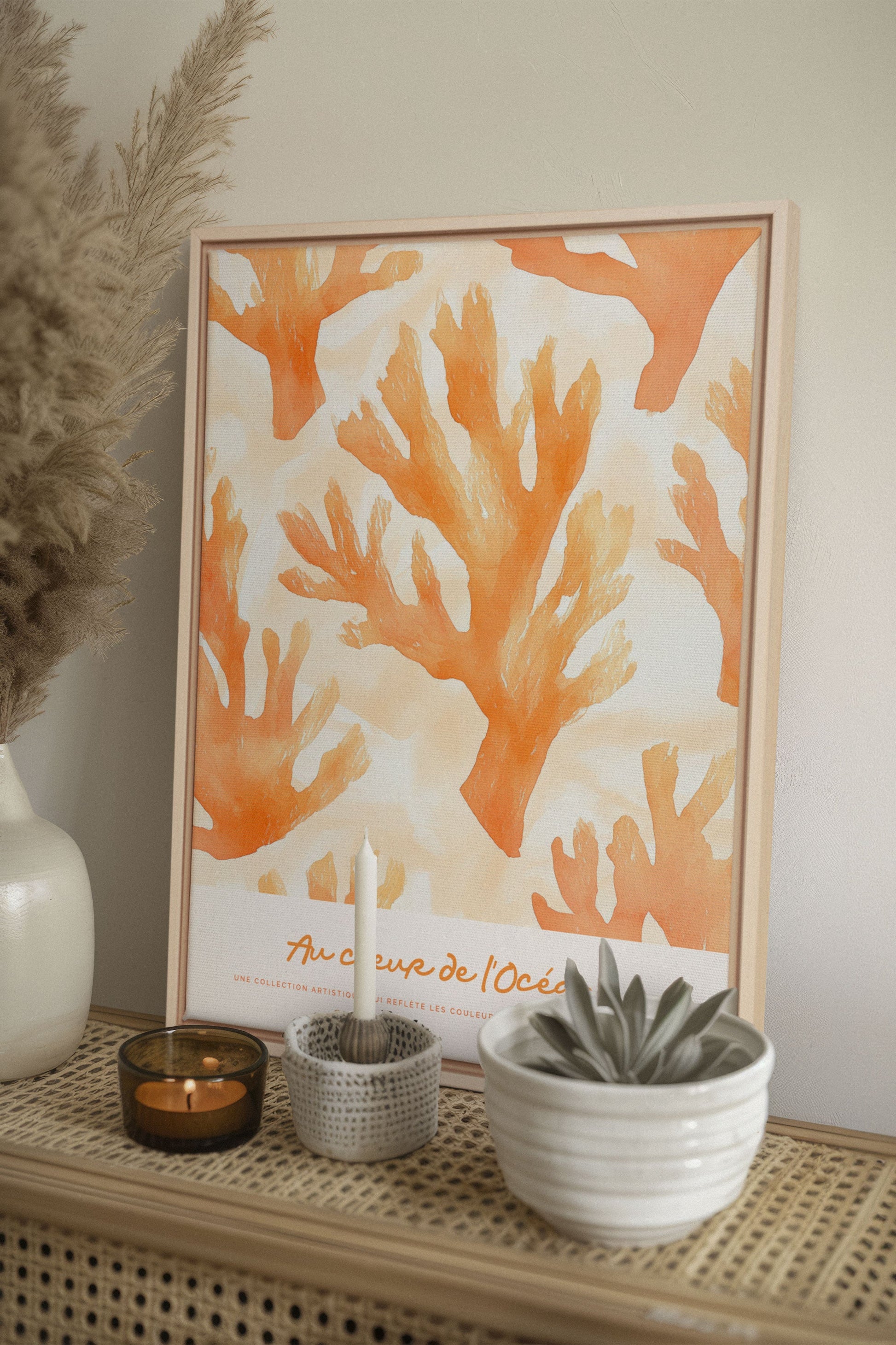 AT THE HEART OF THE OCEAN II, Stretched Canvas Artwork
