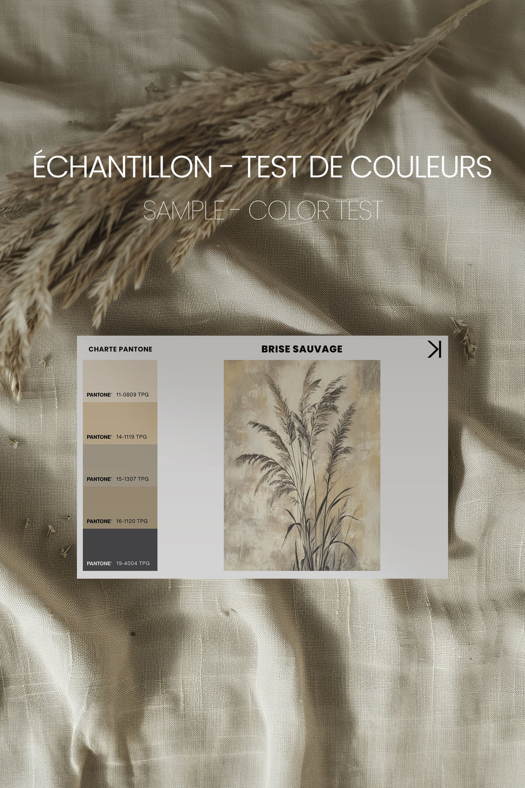 WILD BREEZE, Stretched Canvas Artwork