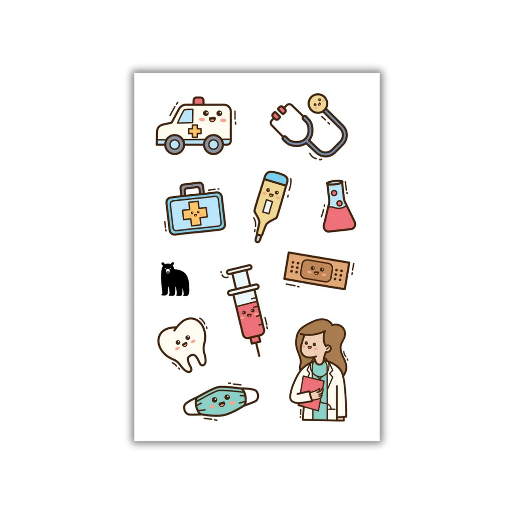 Hospital Hopes - Four Bears Sticker Club