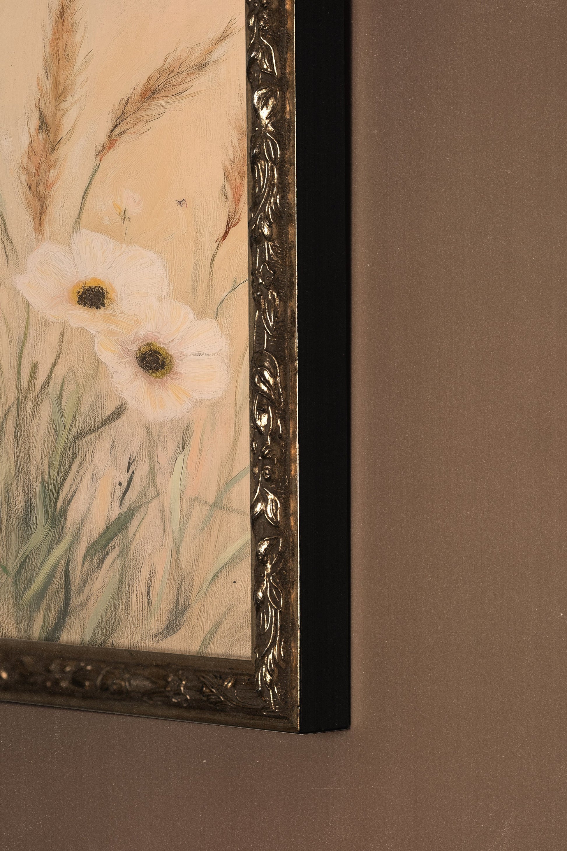 MELODY OF THE FIELDS, VINTAGE SILVER FRAME