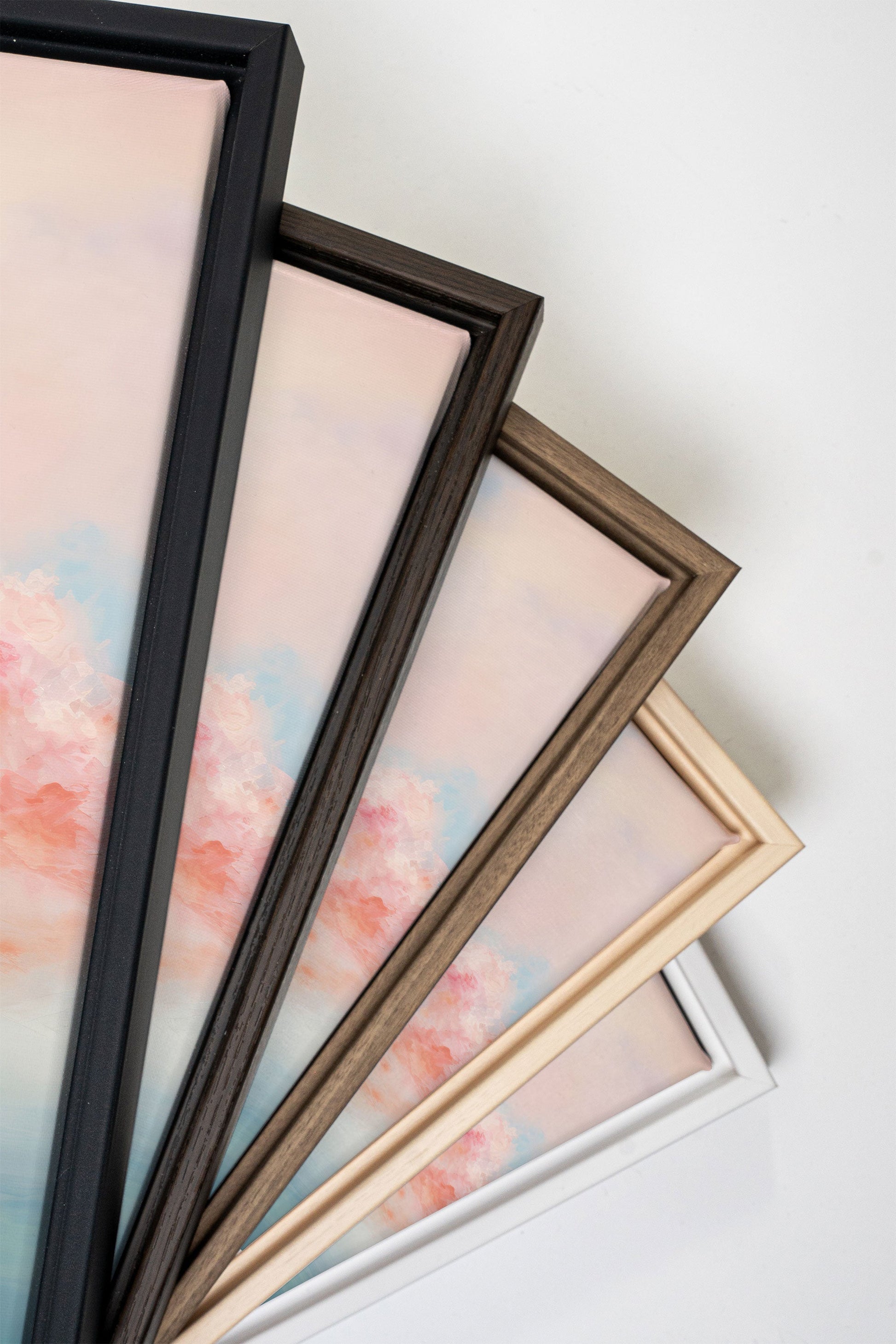 MYSTIC SUNSET DUO (2 Stretched Canvas Artworks)