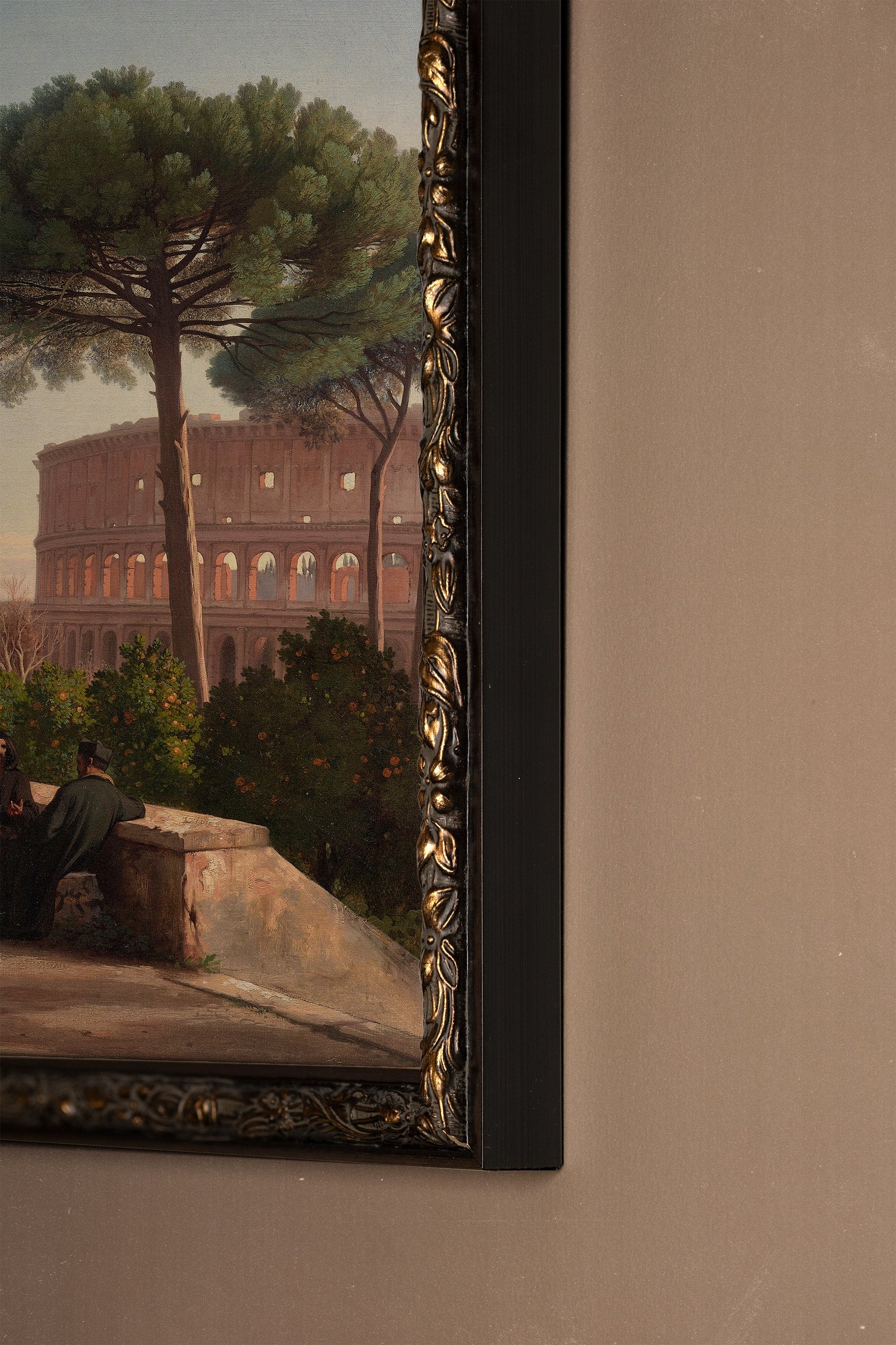 In the Shadow of Rome, Vintage Bronze Frame
