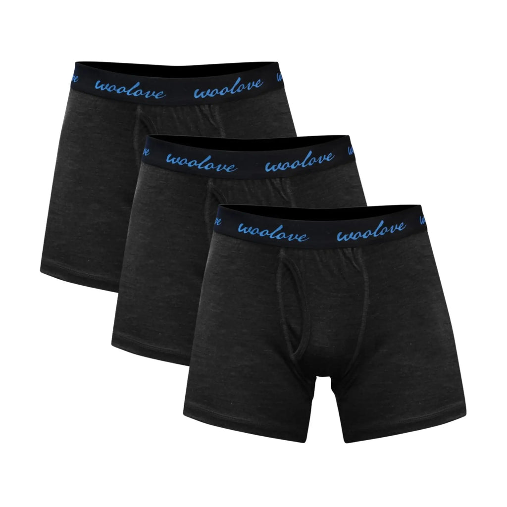 Men's 100% Merino Wool Boxer Brief Underwear