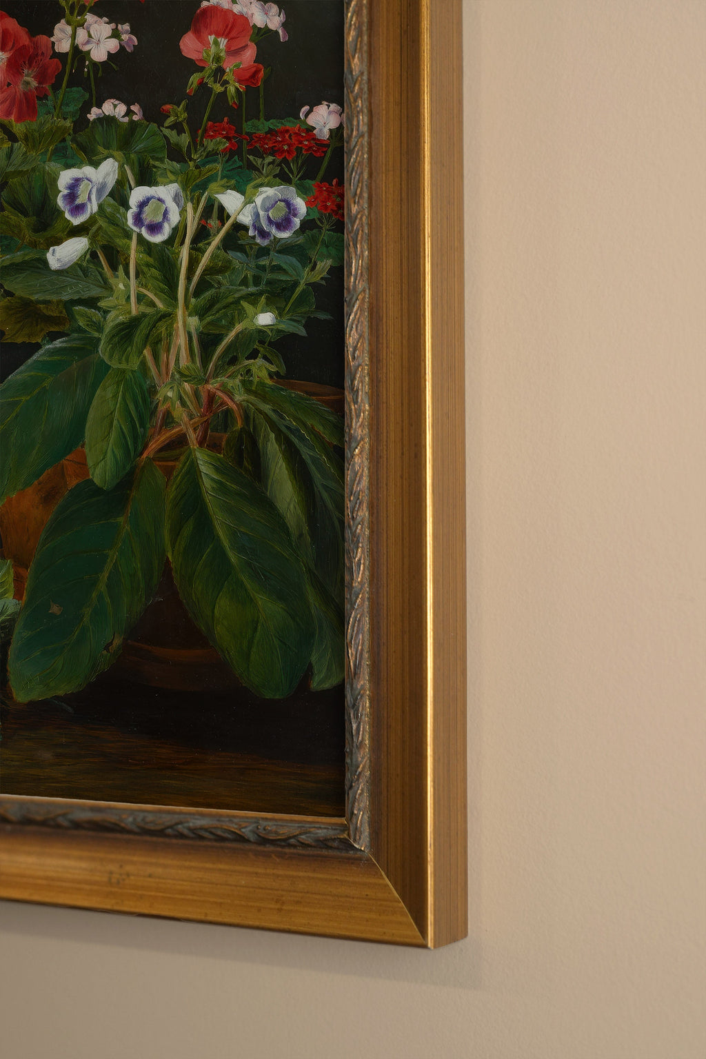 Summer Fruits, Vintage Frame Gold
