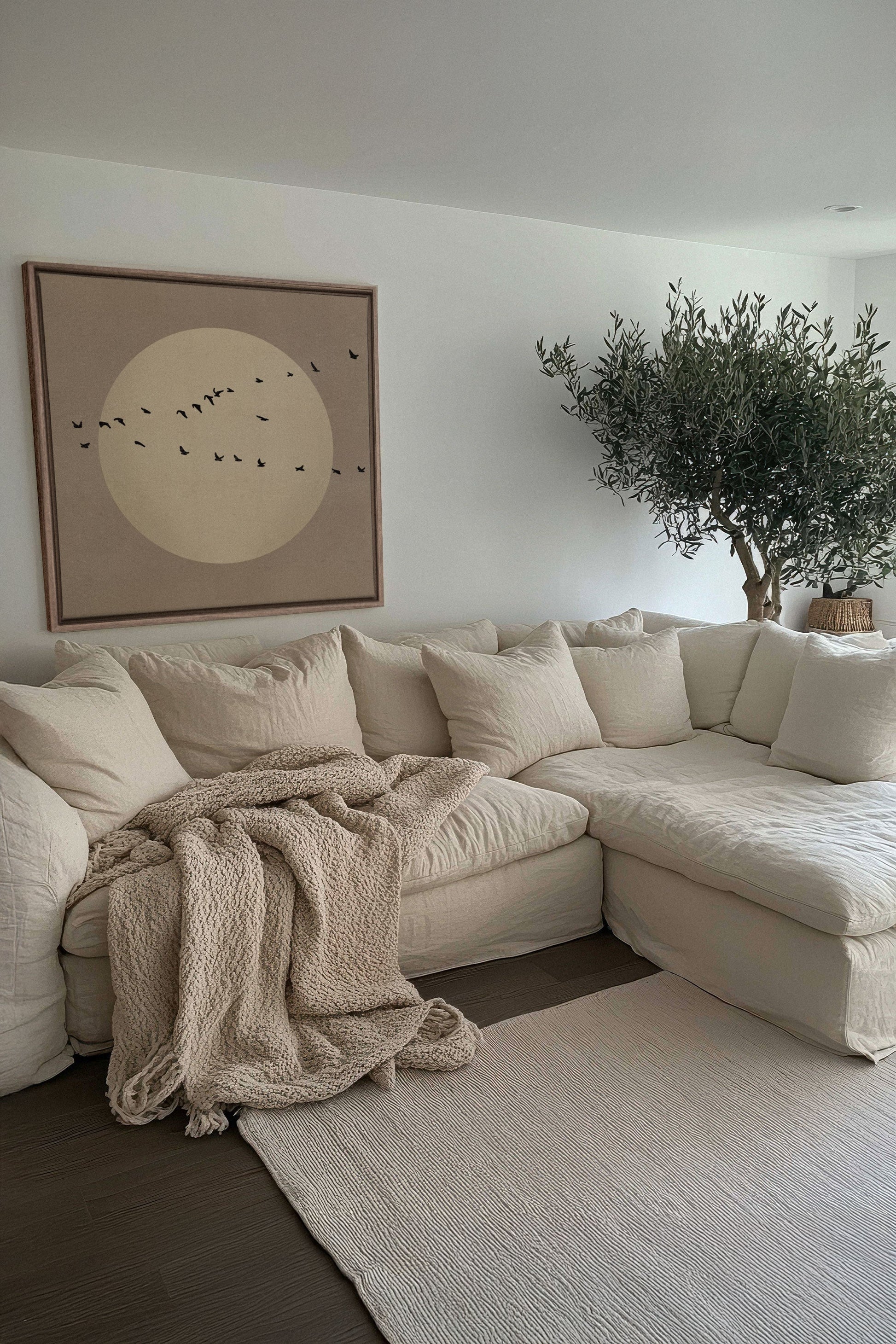 FLIGHT OF LIGHT, Stretched Canvas Artwork
