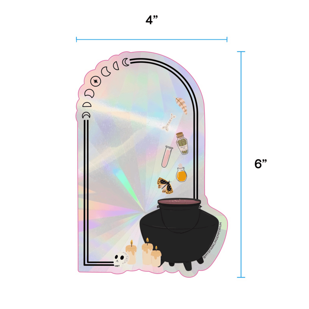 Potion Recipe Suncatcher Sticker