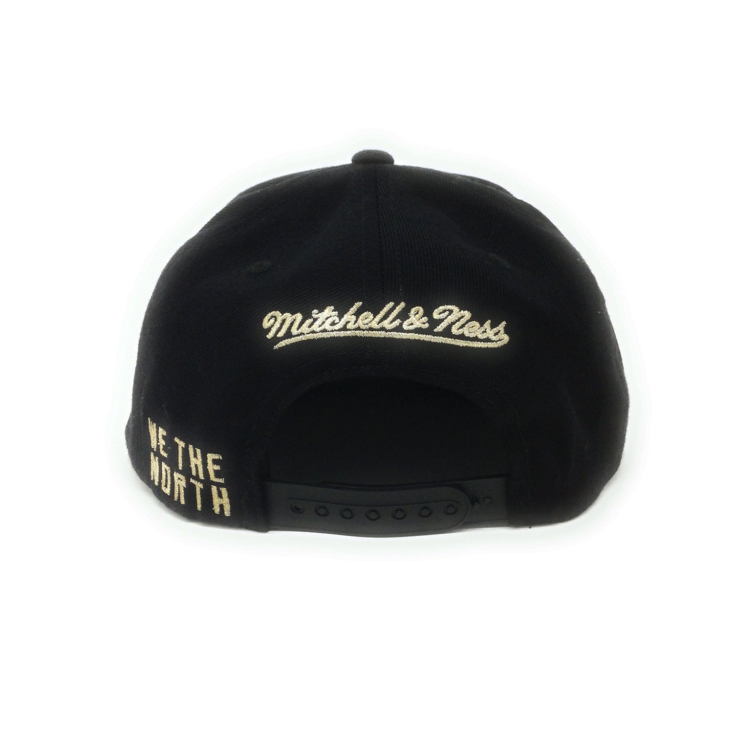 Mitchell and Ness Toronto Raptors We The Champions - 2019 Champions - Black/Gold Snapback Hat