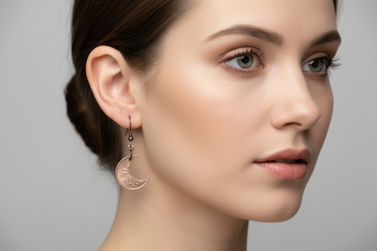 Midnight Maple Earrings