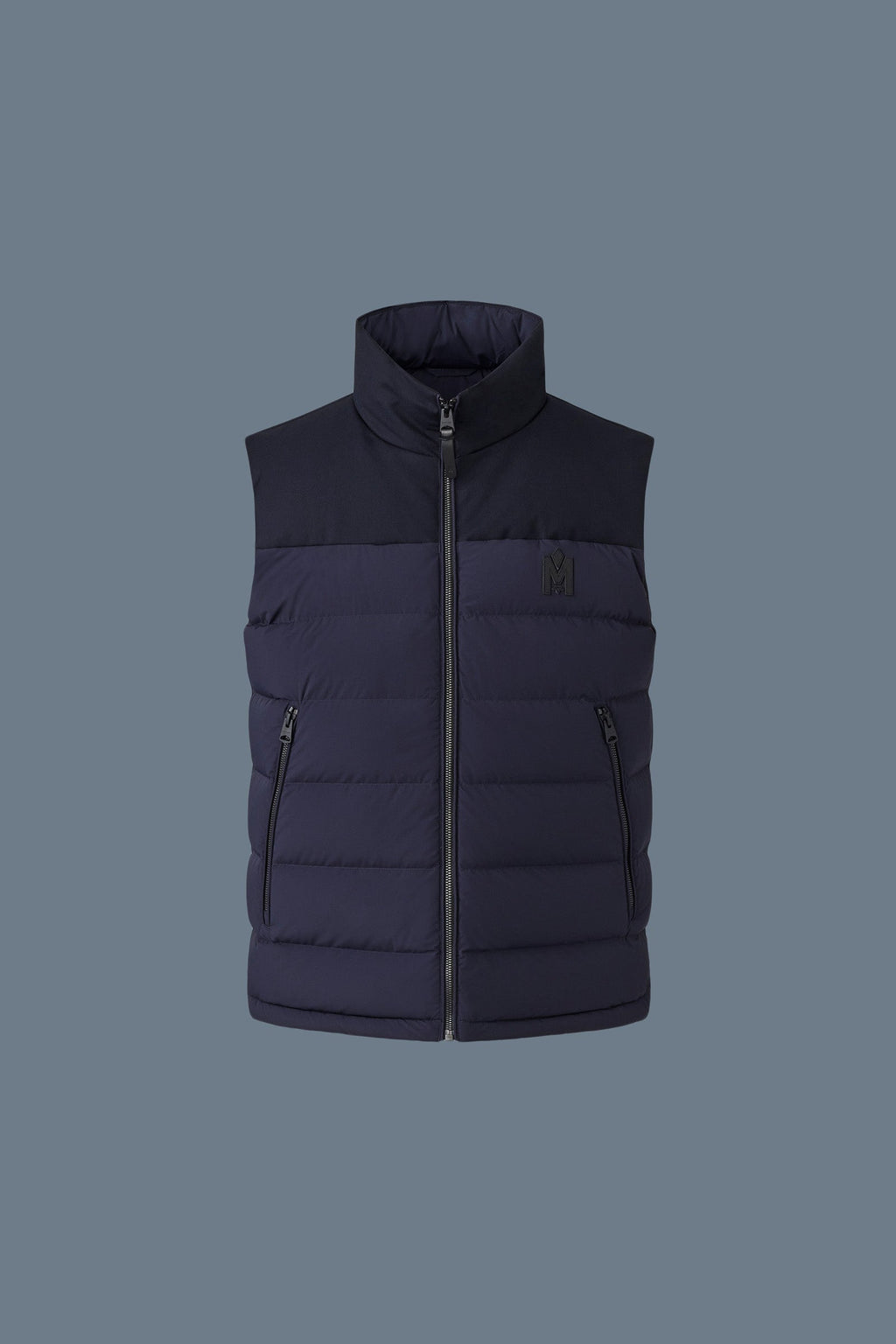 BOBBIE Agile-360 stretch light down vest with stand collar