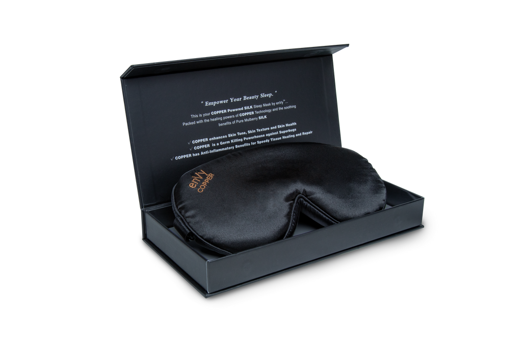COPPER + Hyla Silk Sleep Mask | Total Eclipse™ by enVy®