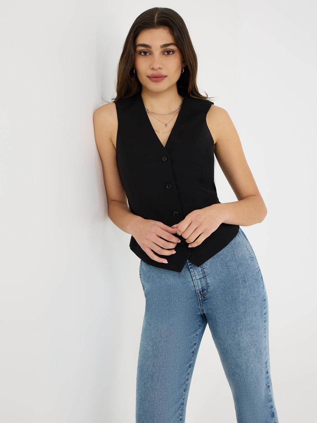 Gilet à 4 boutons