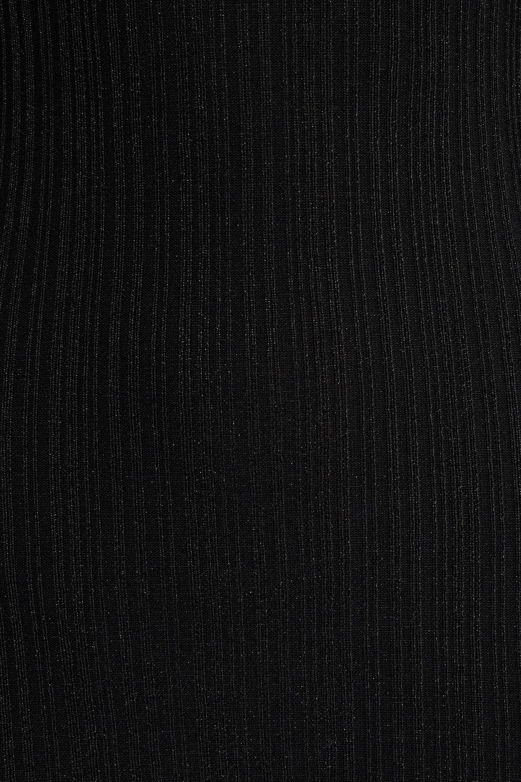 Ribbed Metallic Mini Dress