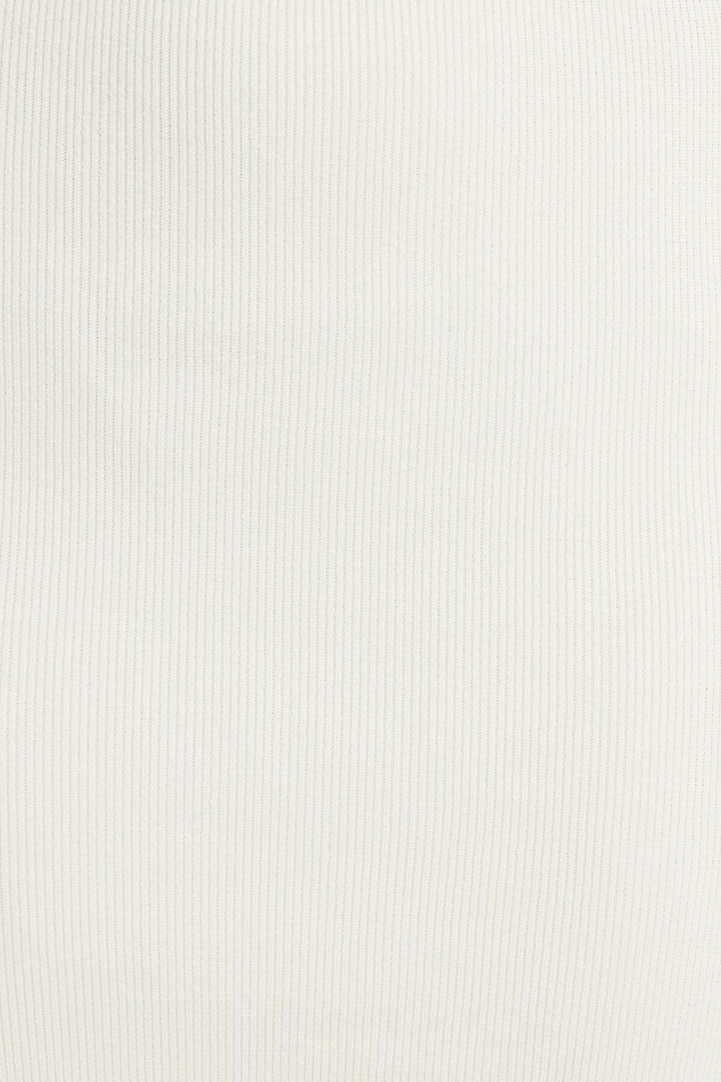 Scalloped Ribbed Mini Dress