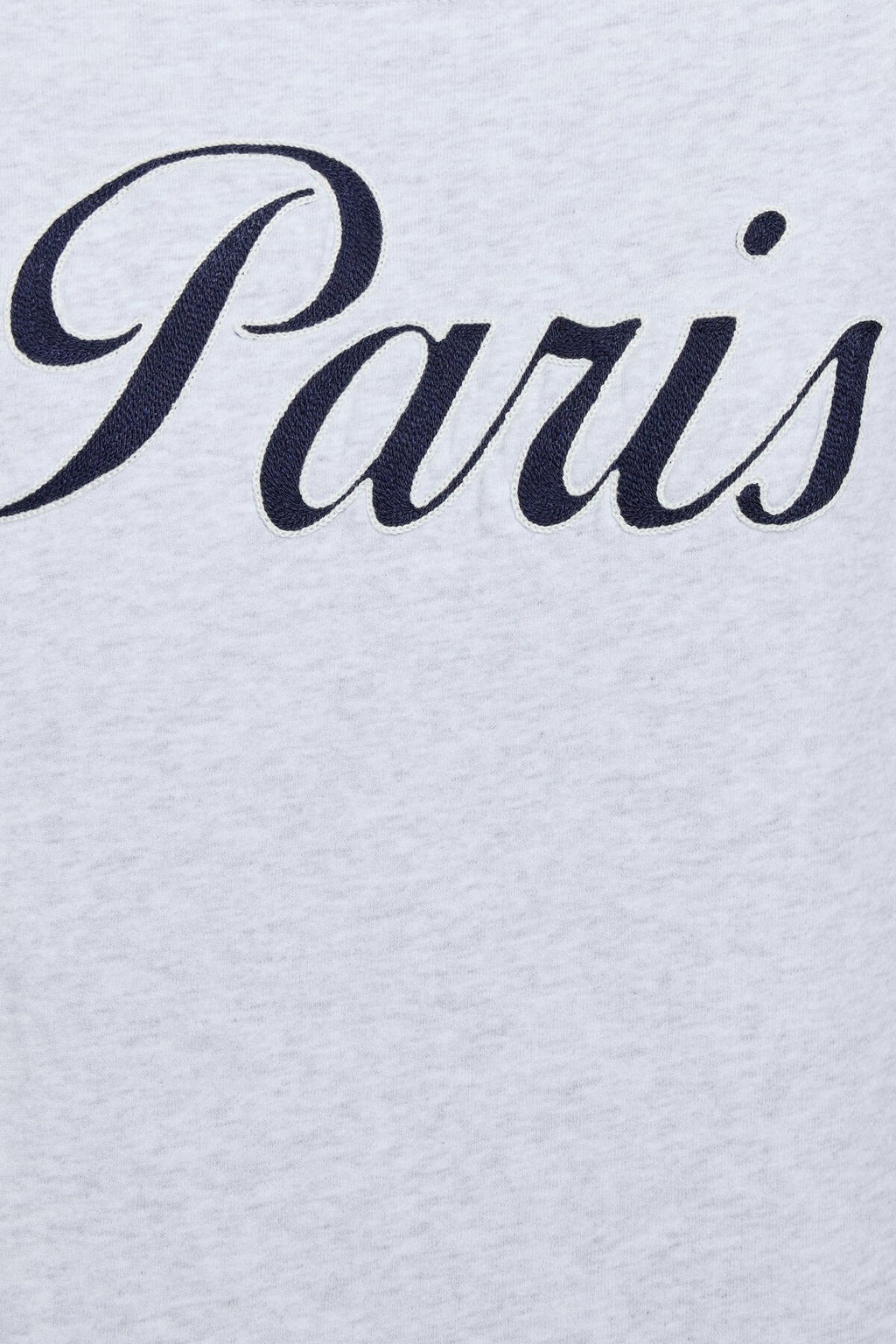 Sweat-shirt à épaules dénudées en tissu éponge doux