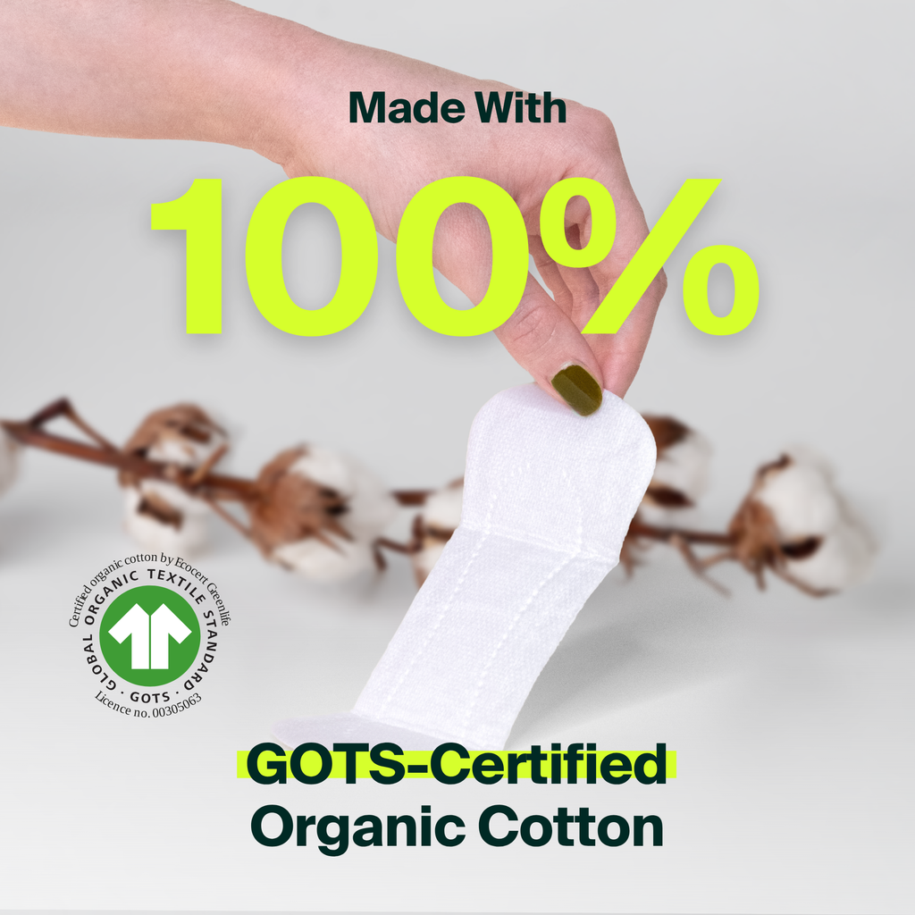 Protège-slips 100 % coton biologique