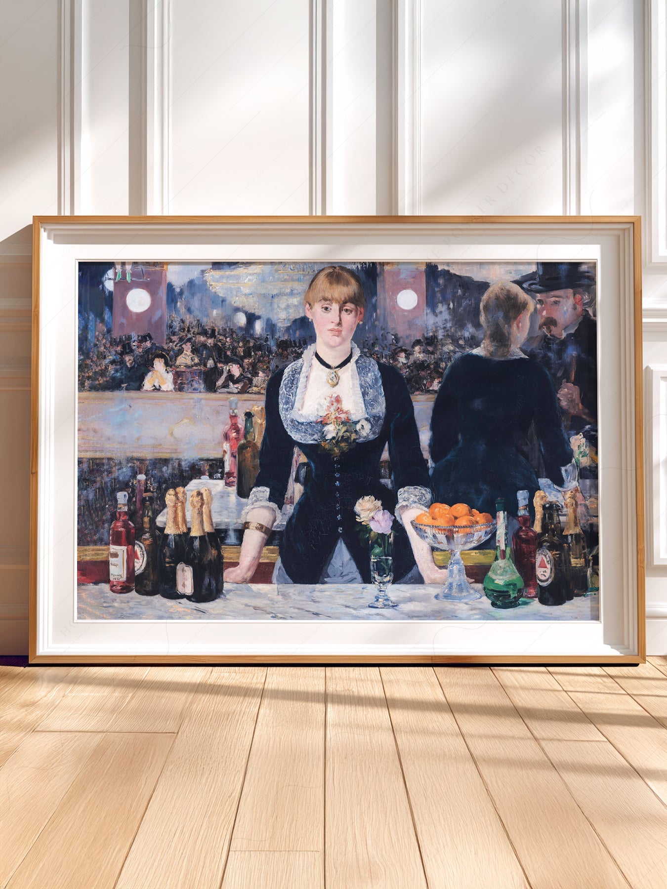 Édouard Manet A Bar at the Folies-Bergère Print – Impressionist Wall Art