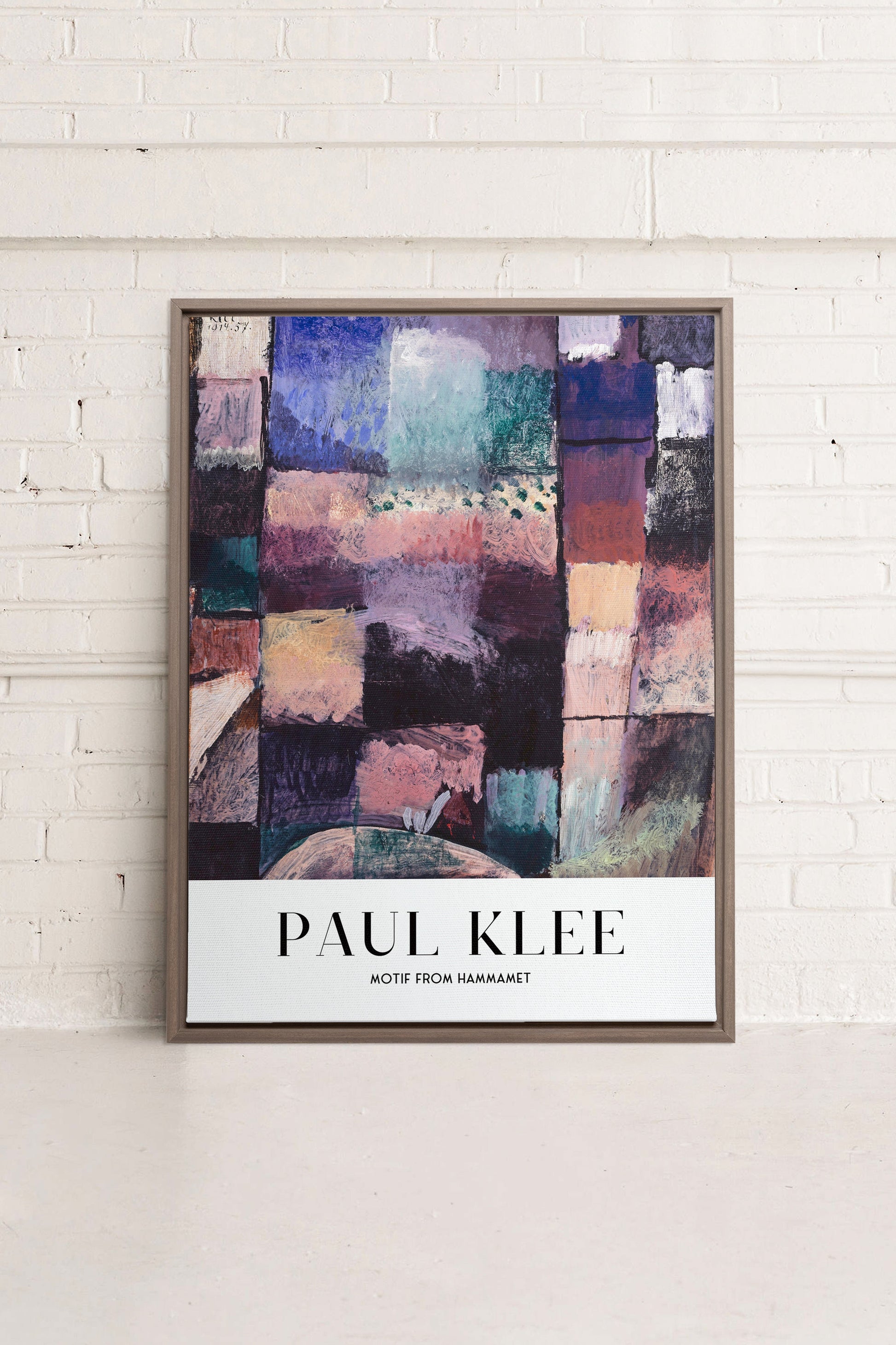 PAUL KLEE I, Artwork on Stretched Canvas