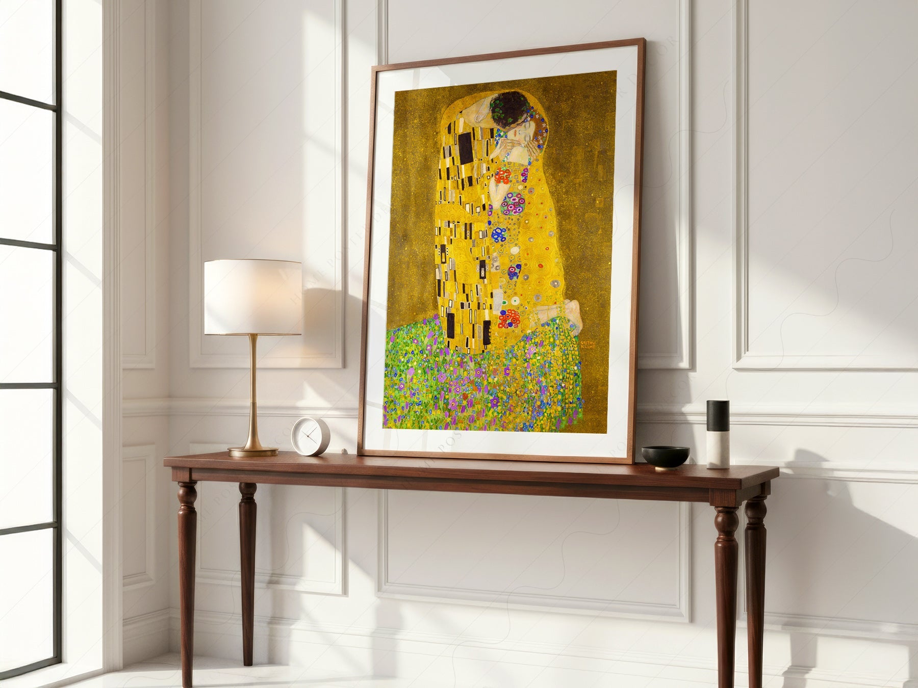 Gustav Klimt The Kiss Art Print – Golden Age Romantic Wall Decor