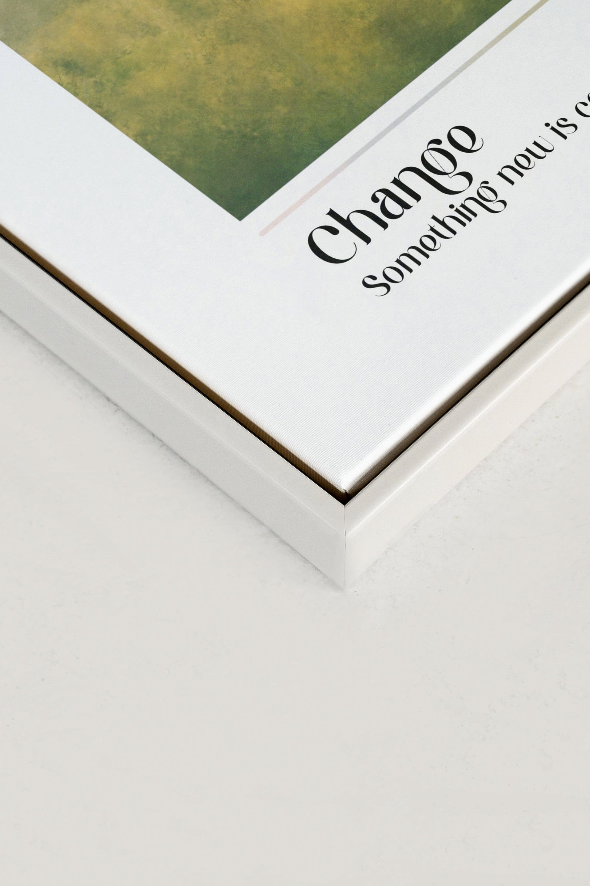 Change, Stretched Canvas Artwork
