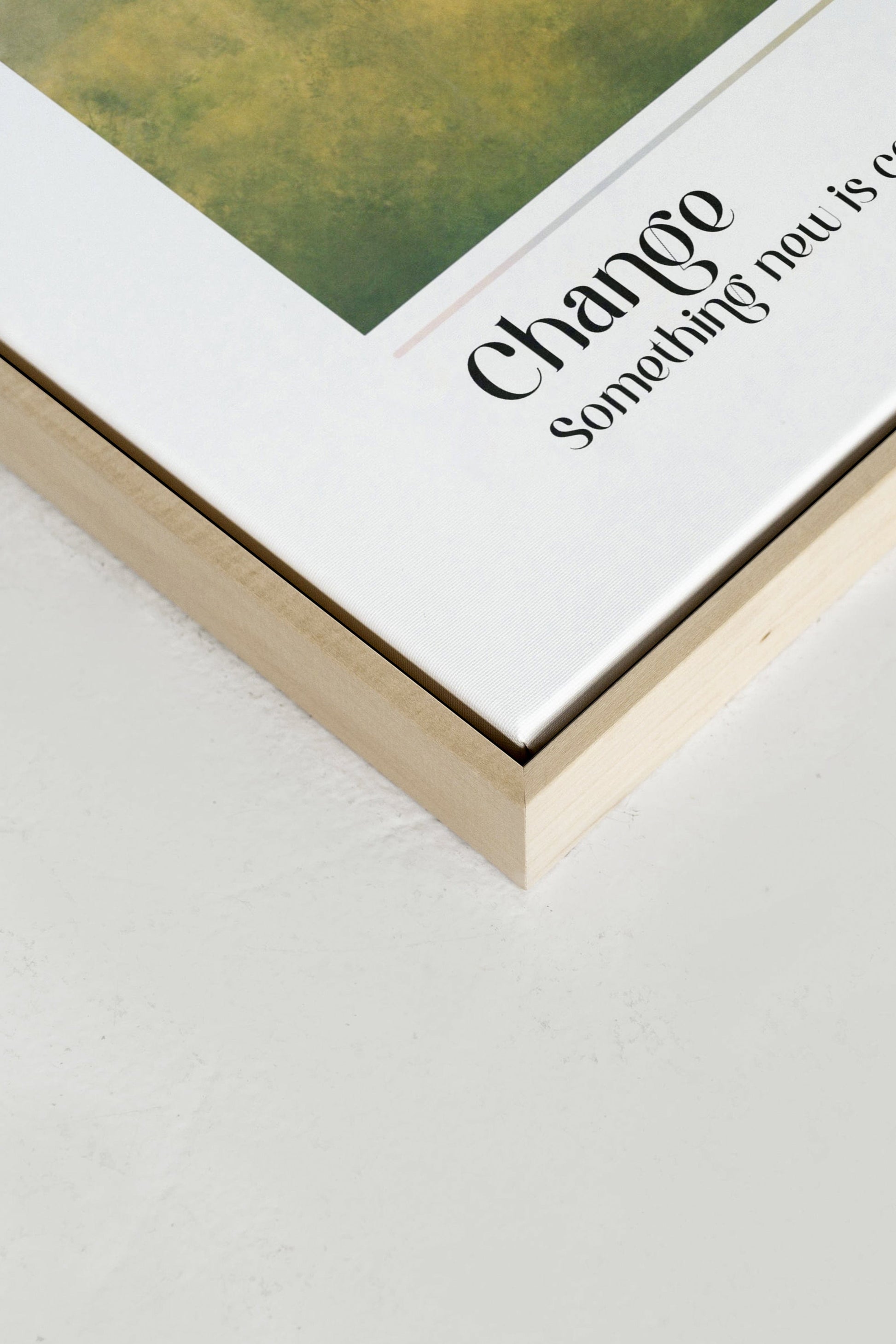 Change, Stretched Canvas Artwork