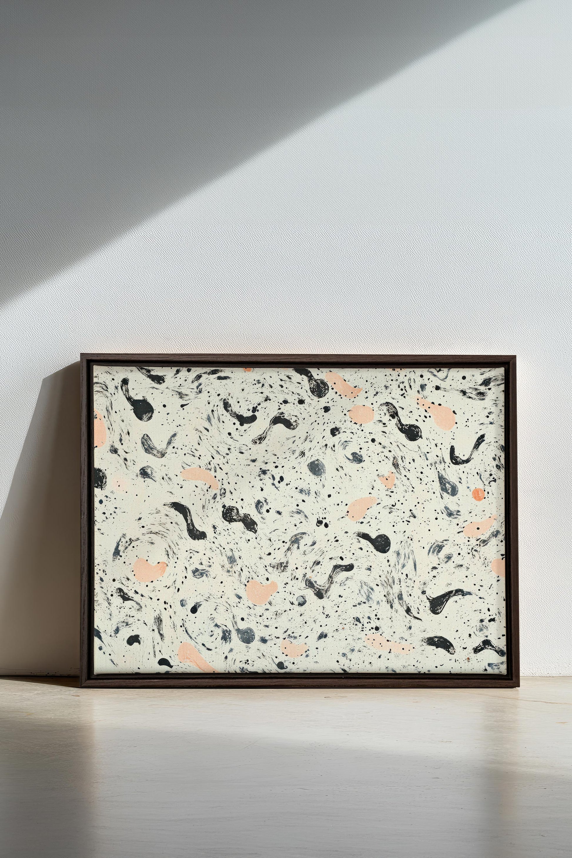 ABSTRACT SPARKS, Stretched Canvas Artwork