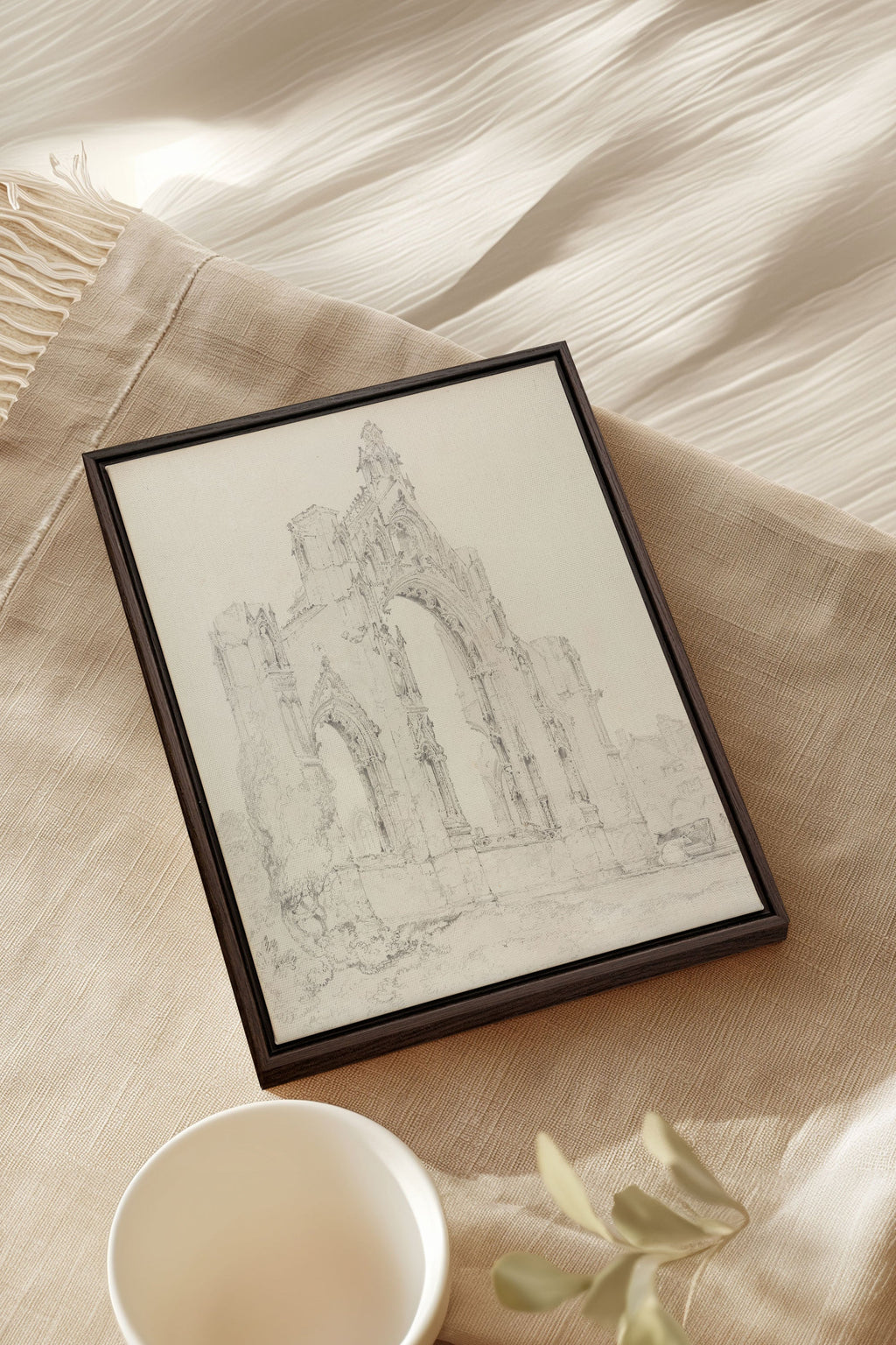 Sacred Remains, Stretched Canvas Artwork