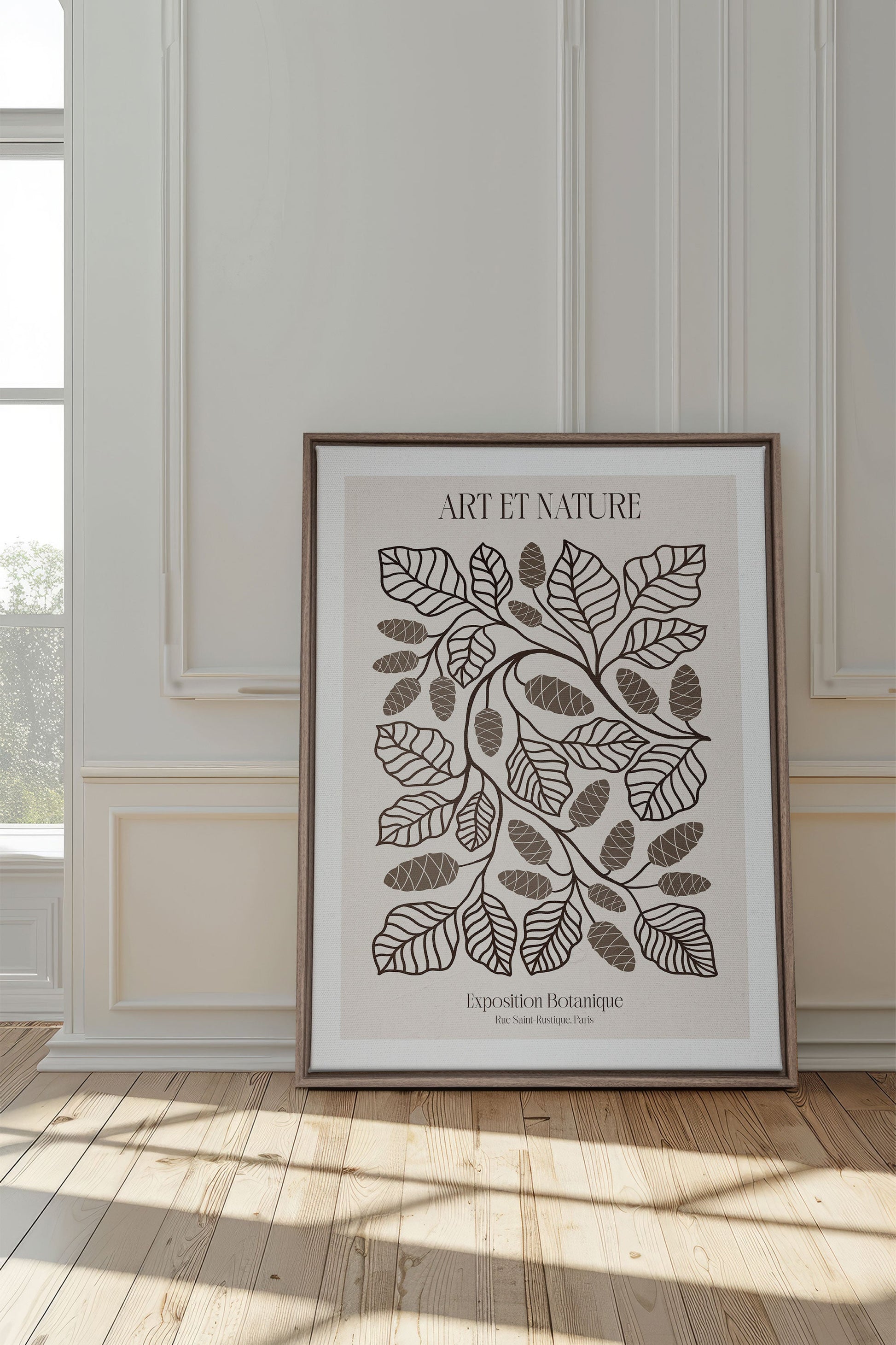 Art and Nature, Stretched Canvas Artwork