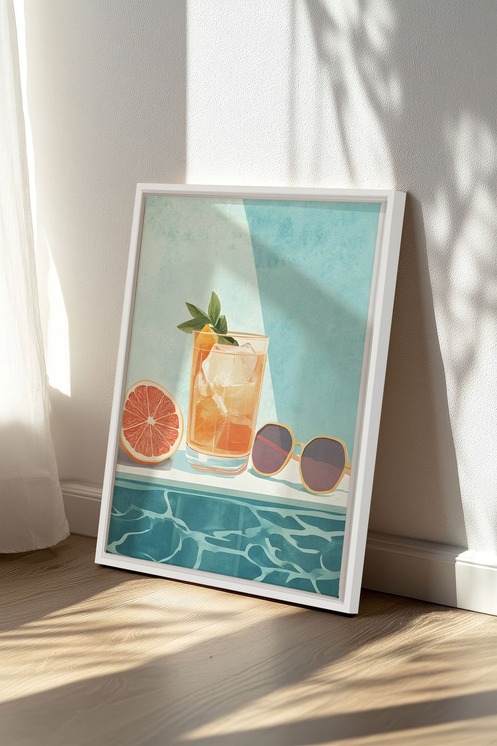Summer Aperitif, Stretched Canvas Artwork