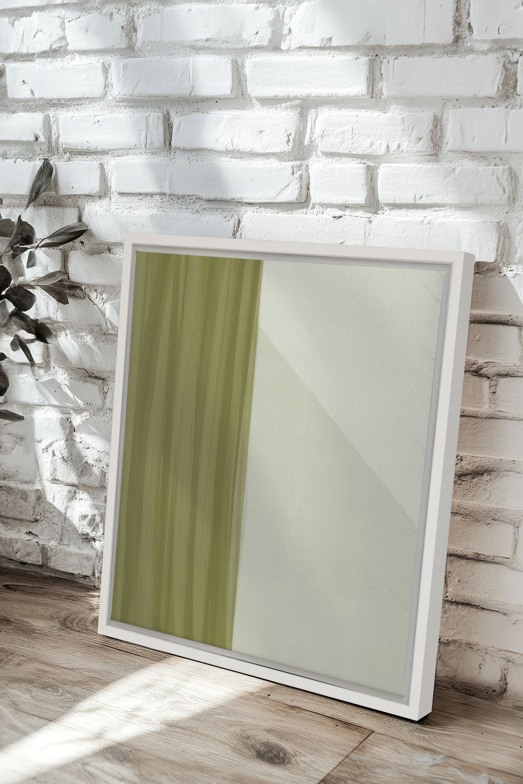 VERDANT FLOW, Stretched Canvas Artwork