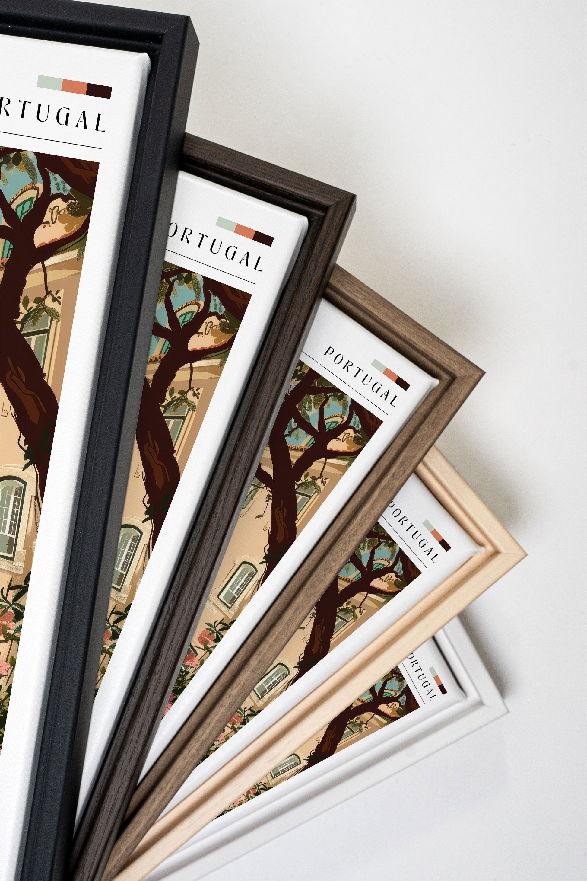 Lisbon, Stretched Canvas Artwork