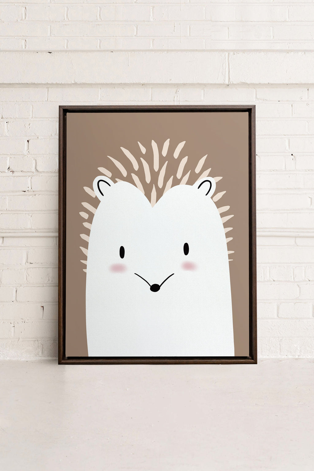 Hedgehog, Stretched Canvas Artwork