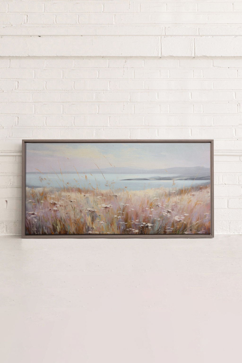 Rose Lagoon, Stretched Canvas Artwork