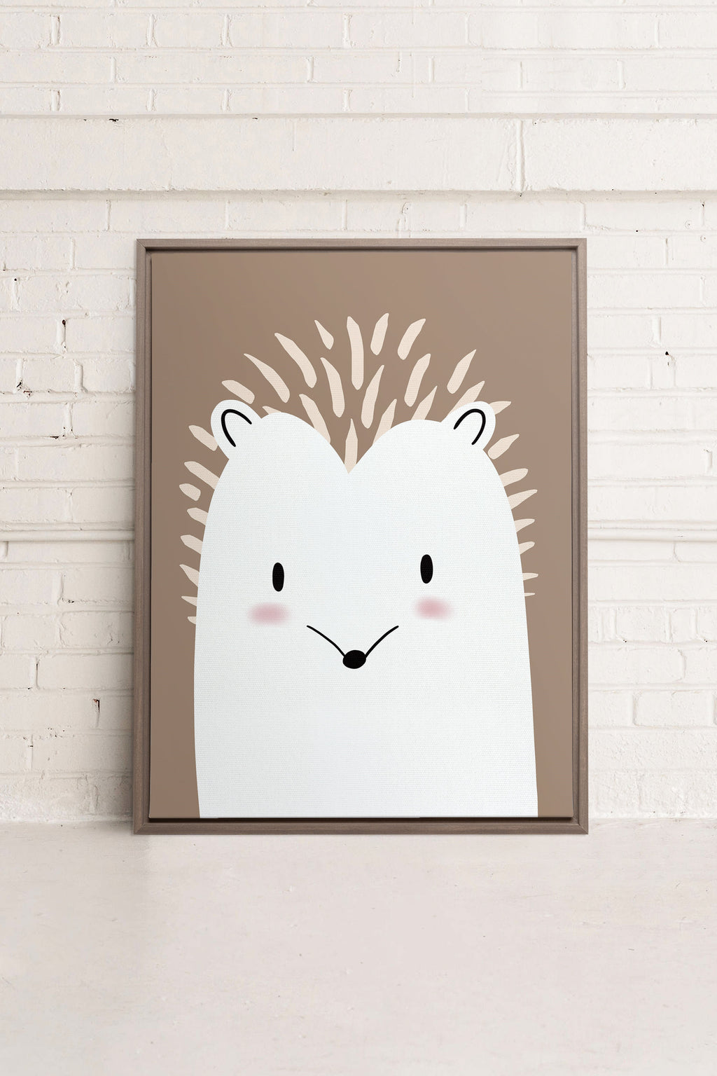 Hedgehog, Stretched Canvas Artwork