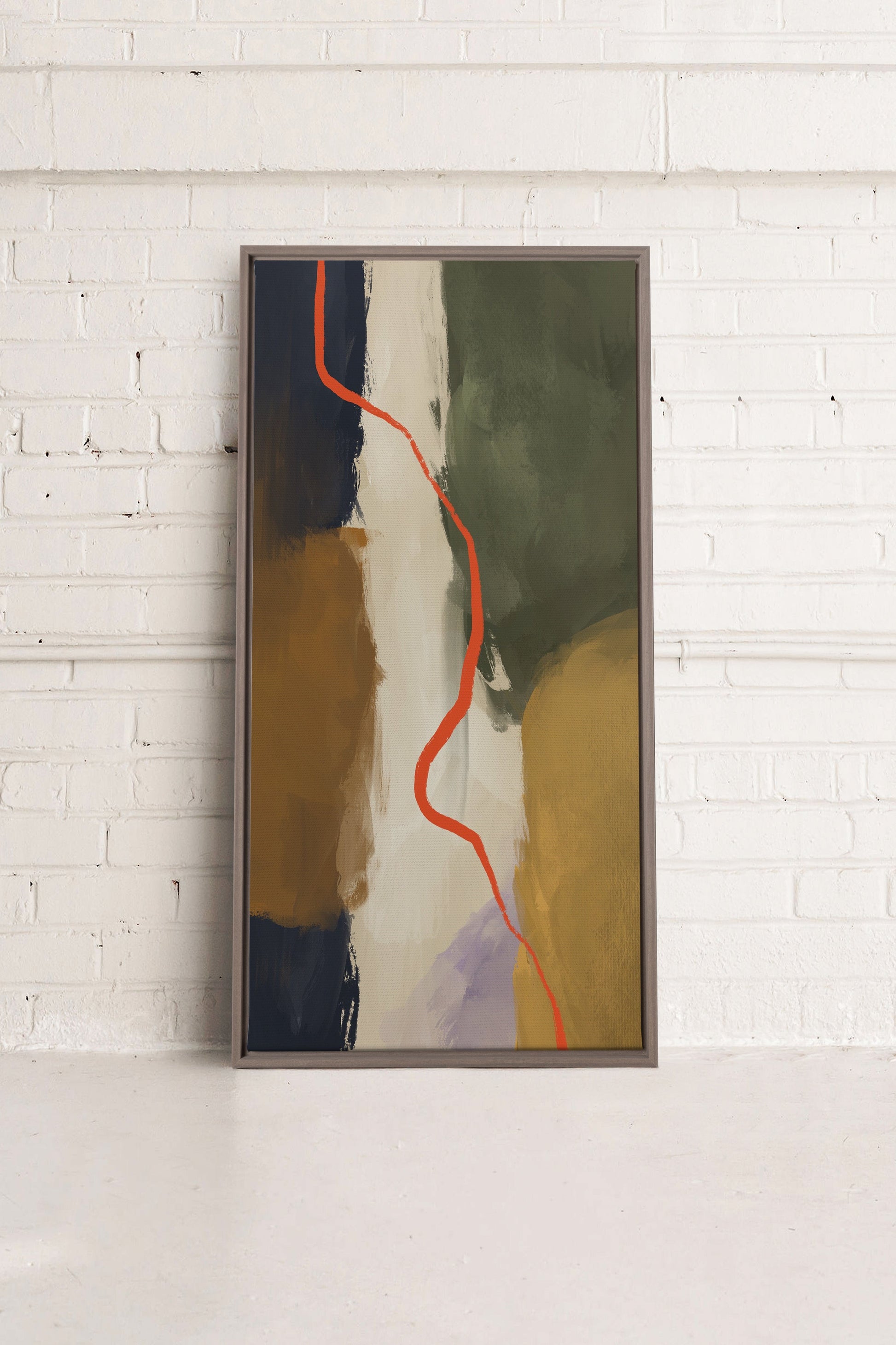 CREVASSE, Stretched Canvas Artwork