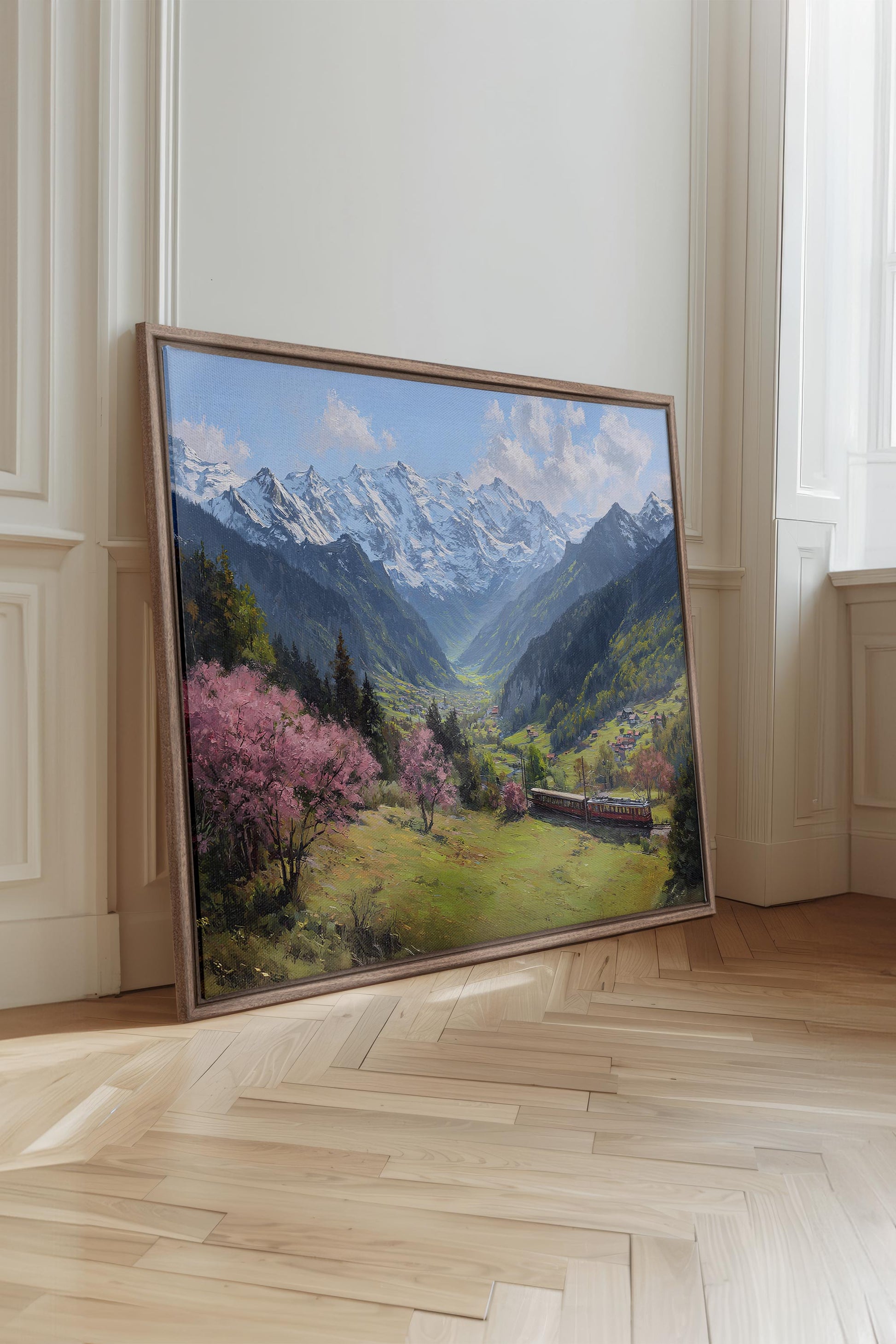 ALPINE JOURNEY, Stretched Canvas Artwork