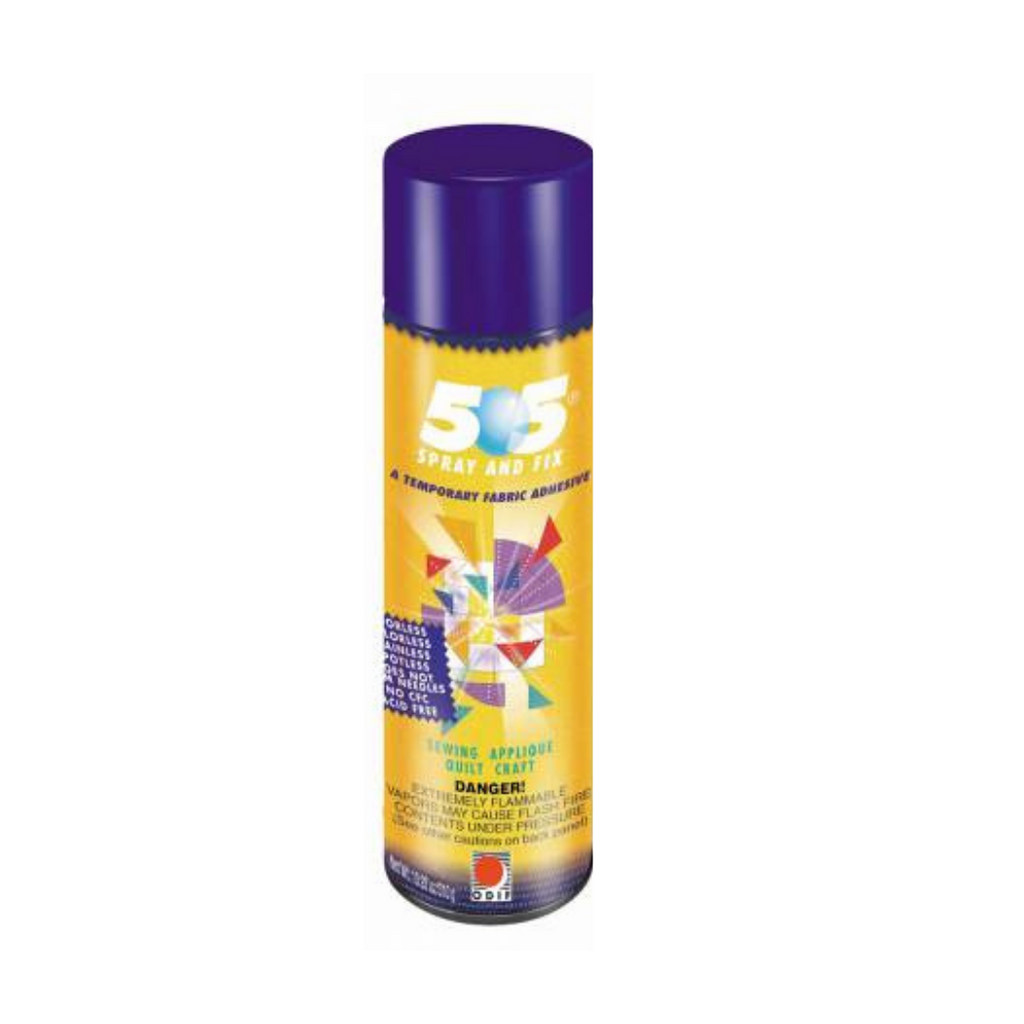 Adhésif textile repositionnable temporaire Spray &amp; Fix 505