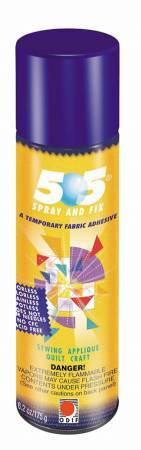 Adhésif textile repositionnable temporaire Spray &amp; Fix 505