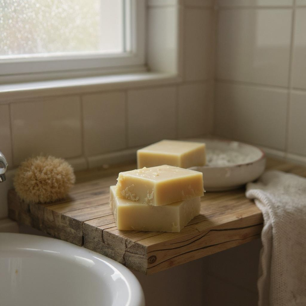 Miel + flocons d'avoine