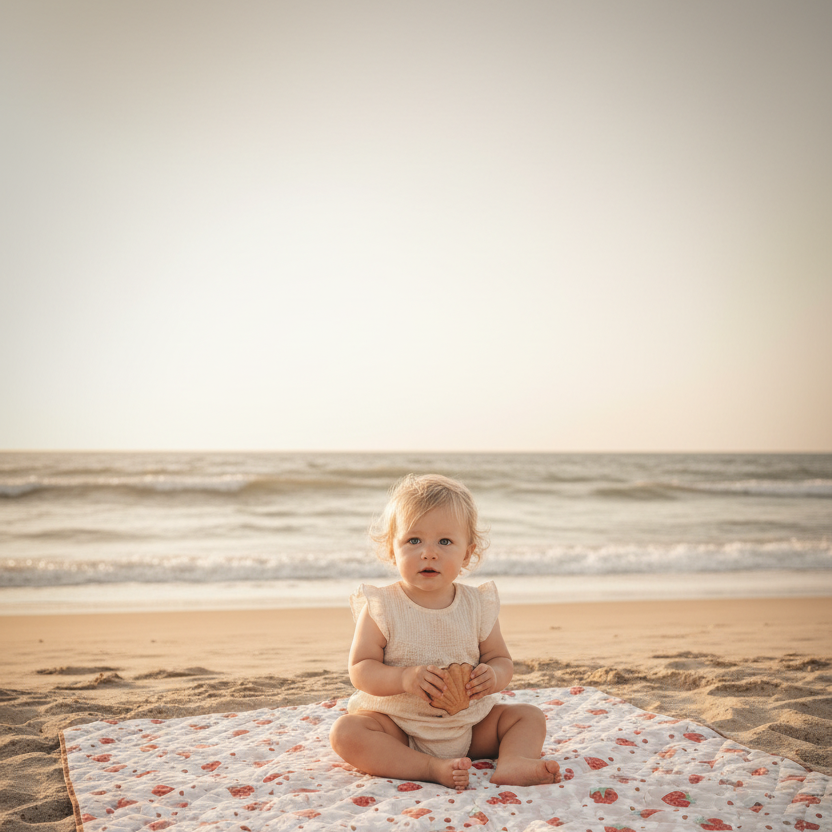 Beach & Games Tablecloth - Strawberries