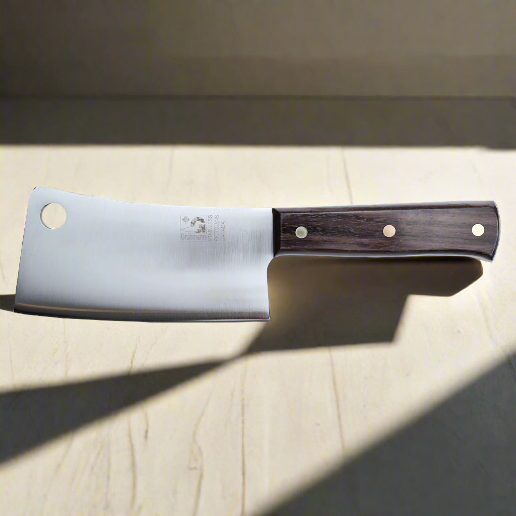 Chef's Cleaver 6" Blade Rosewood Handle | Full tang