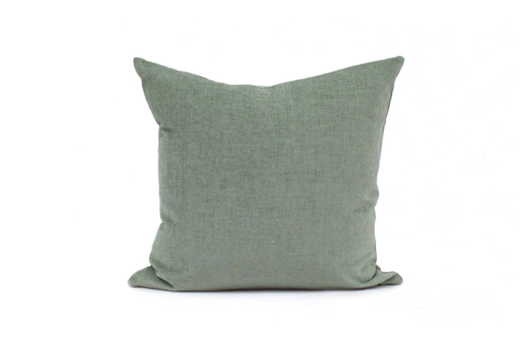 Housse de coussin en chenille Glacier