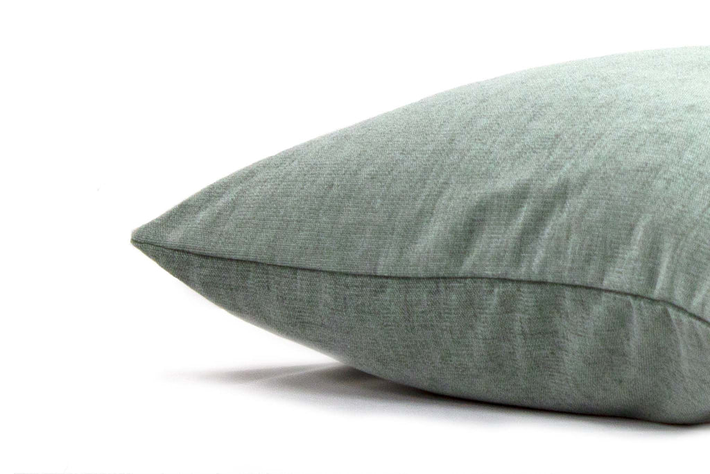 Housse de coussin en chenille Glacier