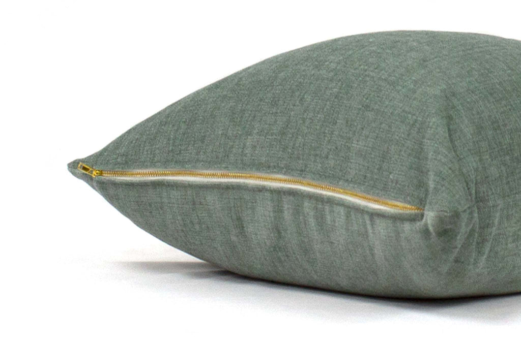 Housse de coussin en chenille Glacier