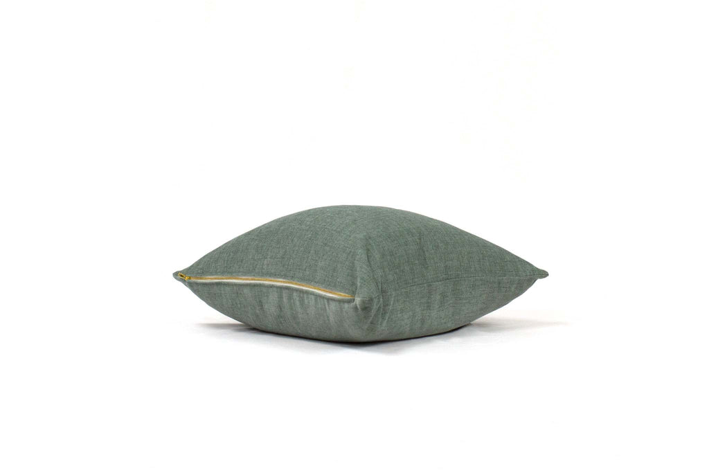 Housse de coussin en chenille Glacier