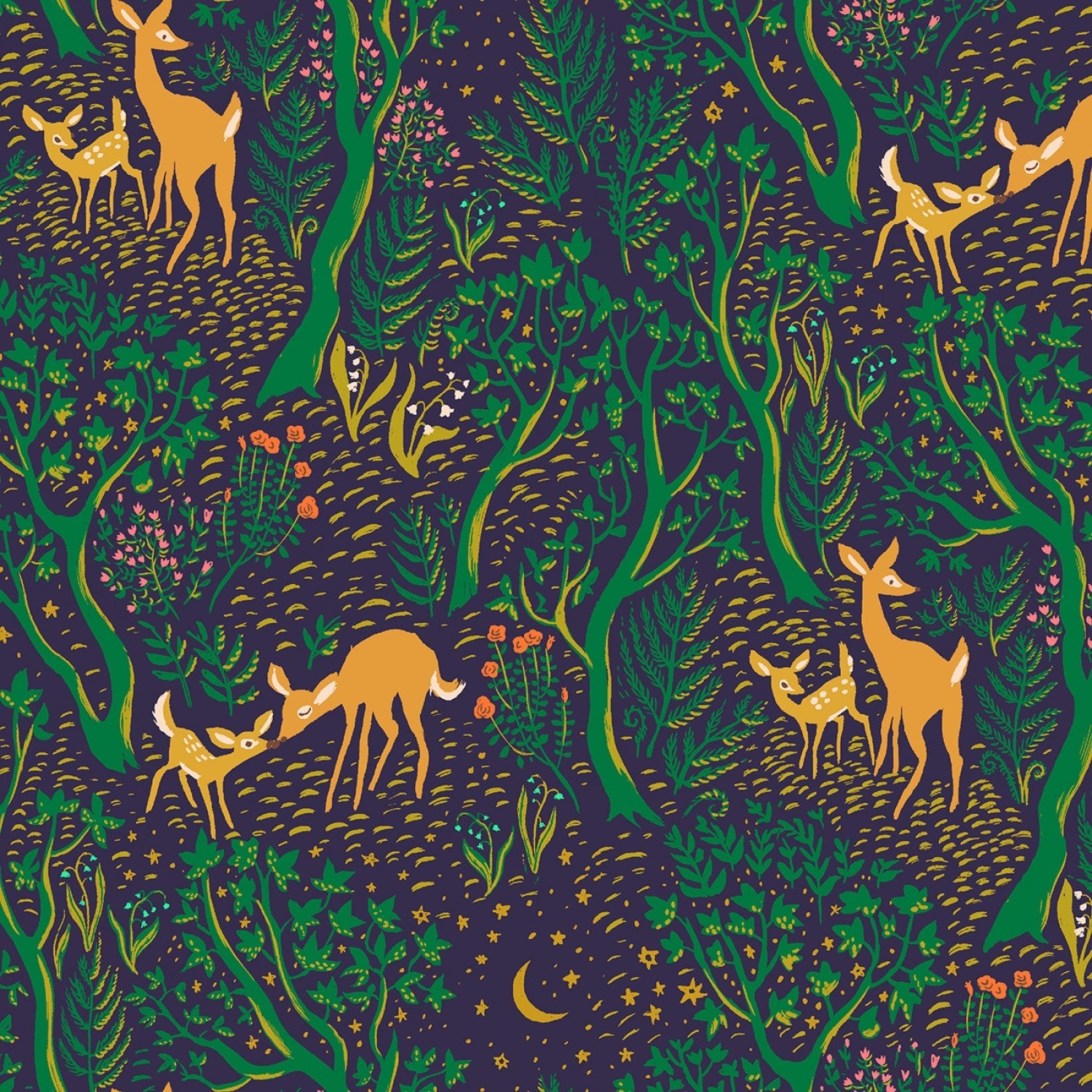 Visiteur de nuit 108 po à dos large - Minuit