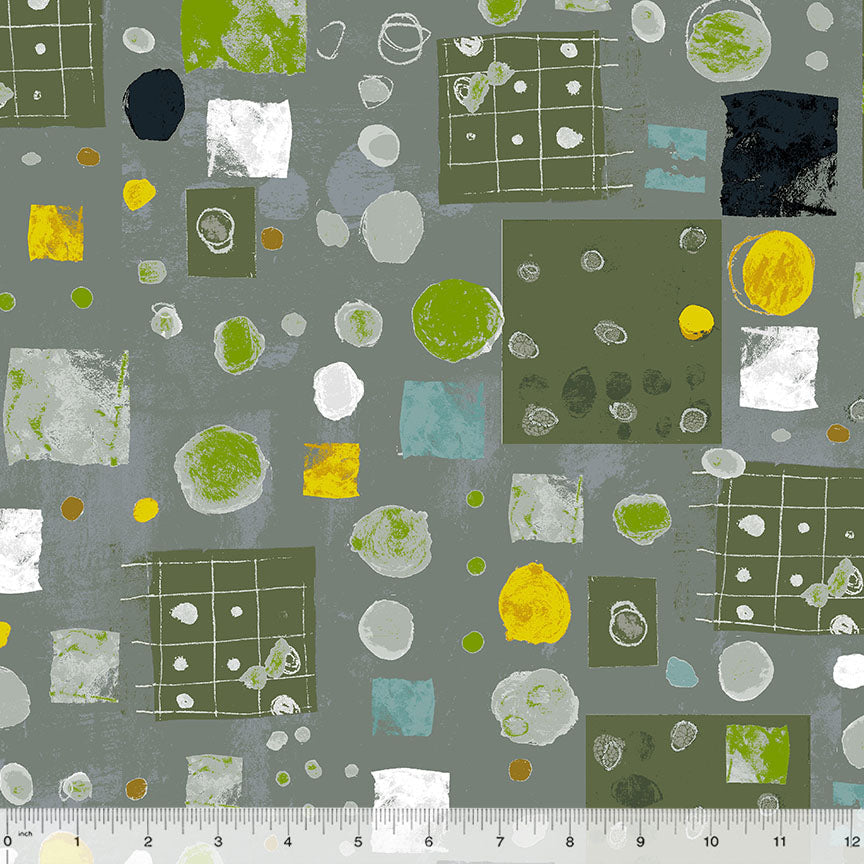Tissus Windham - Marble Run - Gris acier