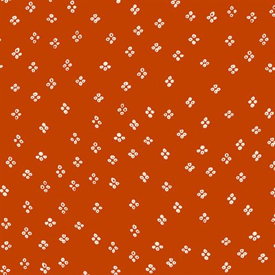 Moonglow; Handkerchief - Cayenne, 1/4 yard