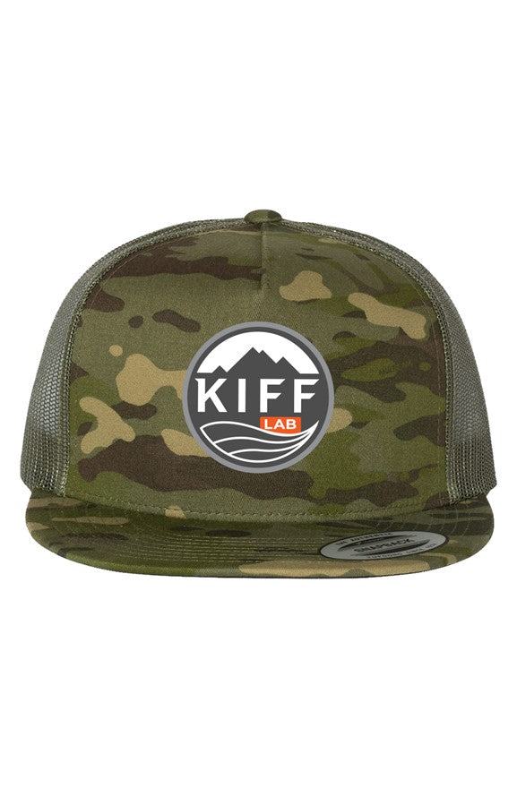 KiffLab Green Camo Trucker Cap